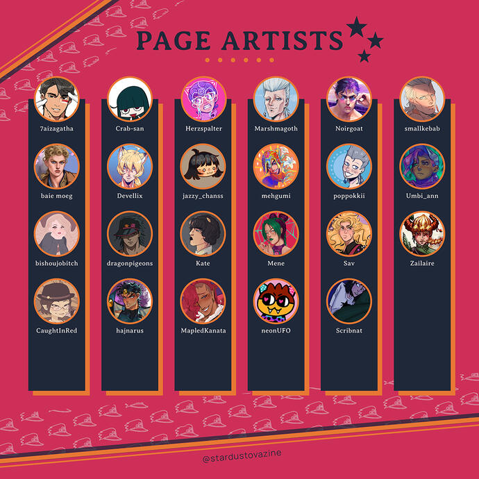 page artists
